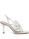 Aldo 75mm Sandflower Sandals In White