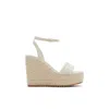 Aldo Aberitram Platform Espadrilles In White