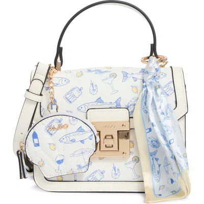 Aldo Adrohanad Crossbody Bag In White