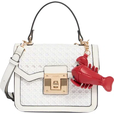 Aldo Adrohanad Crossbody Bag In White