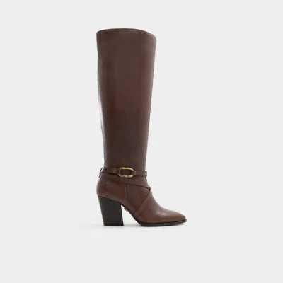 Aldo Adworeweth In Dark Brown In Transparent