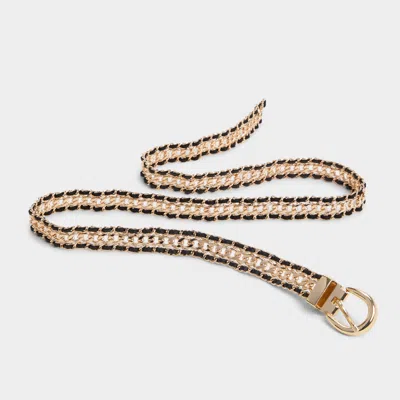 Aldo Albemarle In Black/gold Multi In Brown