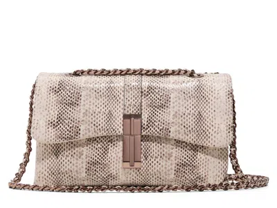 Aldo Aliciee Crossbody Bag In Beige Snake Print