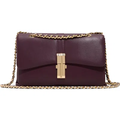 Aldo Aliciee Faux Leather Convertible Crossbody Bag In Burgundy