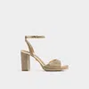 Aldo Alluring In Champagne In Gold