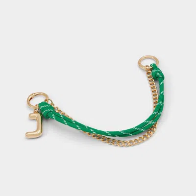 Aldo Alphabet In Gold In Green