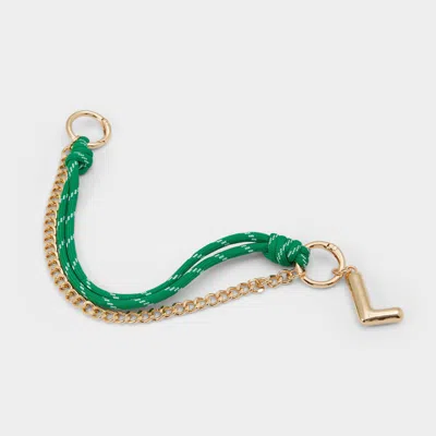 Aldo Alphabet In Gold In Green