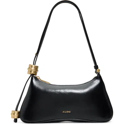 Aldo Amelliee Faux Leather Shoulder Bag In Black