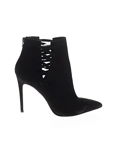 Pre-owned Aldo Ankle Boots In Black