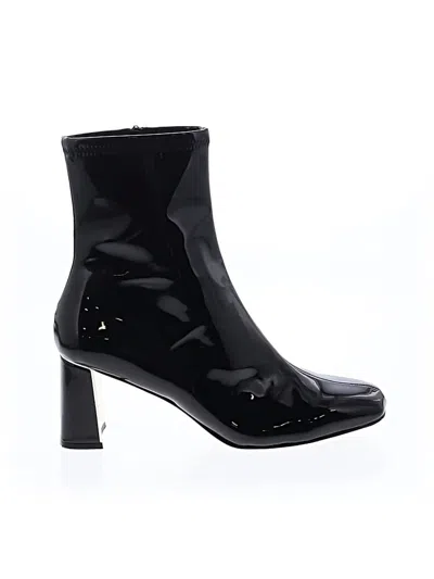 Pre-owned Aldo Ankle Boots In Black