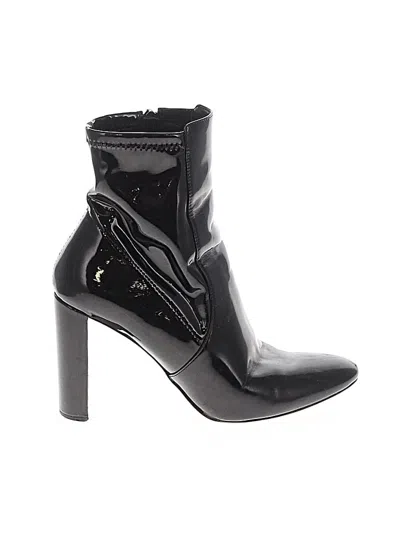 Pre-owned Aldo Ankle Boots In Black