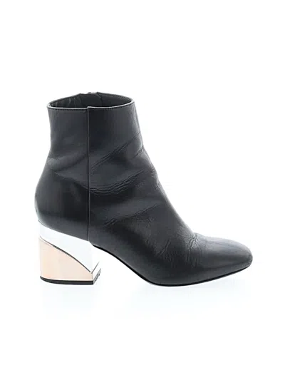 Pre-owned Aldo Ankle Boots In Black