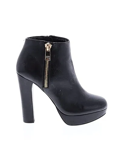 Pre-owned Aldo Ankle Boots In Black
