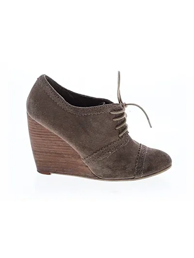 Pre-owned Aldo Ankle Boots In Brown