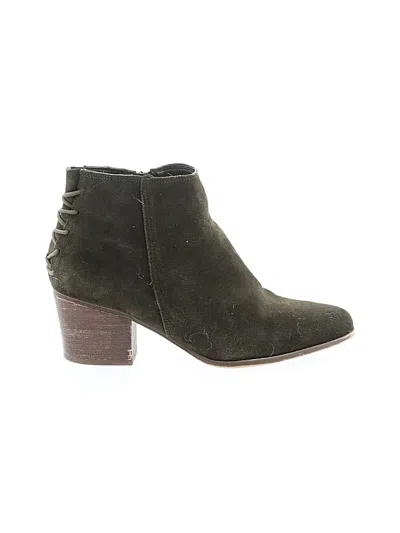 Pre-owned Aldo Ankle Boots In Green