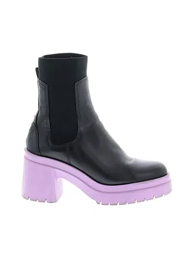 Pre-owned Aldo Ankle Boots In Purple