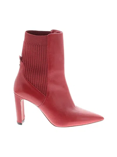 Pre-owned Aldo Ankle Boots In Red