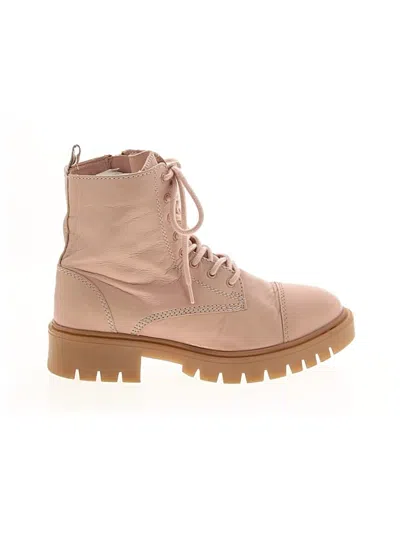 Pre-owned Aldo Ankle Boots In Tan