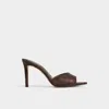 Aldo Anniebrilden In Dark Brown In Brown