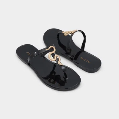 Aldo Apanie In Black/gold Multi