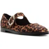 Aldo Arabella Mary Jane Flat In Brown