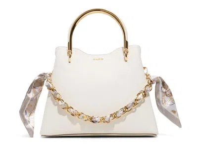 Aldo Arrayann Satchel In White