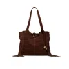 Aldo Arrow Mini Hobo Bag In Brown