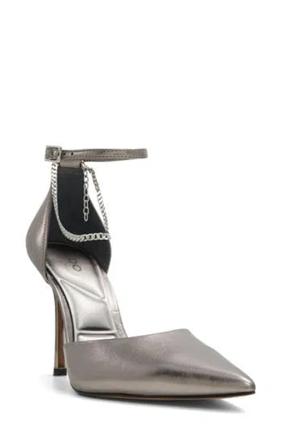 ALDO ALDO AURELINA CHAIN ANKLE STRAP POINTED TOE PUMP