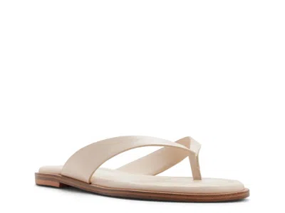 Aldo Autumnlee Flip Flop In Neutral
