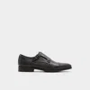 Aldo Zigof Cap Toe Double Monk Strap Shoe In Black