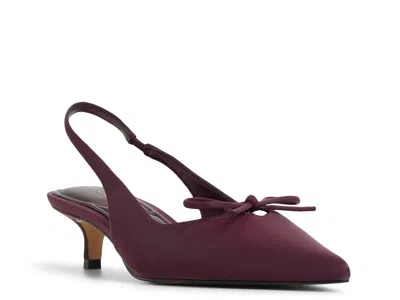 Aldo Azizza Pump In Burgundy