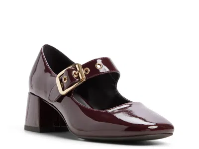 Aldo Baldemar Mary Jane Pump In Dark Brown