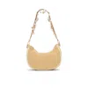 Aldo Beach Glow X Woven Shoulder Bag In Beige