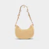 Aldo Beach Glow X Woven Shoulder Bag In Gold