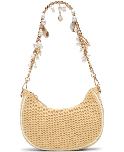 Aldo Beachglowx Medium Shoulder Bag In Natural