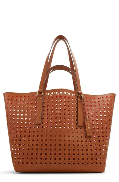 Aldo Beachthare Tote & Crossbody Set In Other Brown