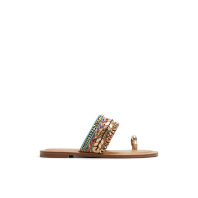 Aldo Beachwalk In Multicolor Woven Textile