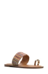 Aldo Beachwalk Slide Sandal In Raffia Multi