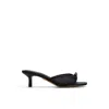 Aldo Begoniaa Kitten Heel Slide Sandal In Black