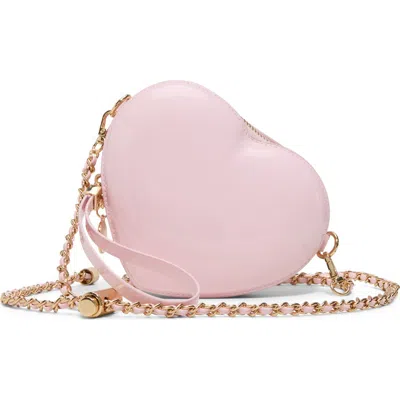 Aldo Bellaheartt Faux Leather Crossbody Bag In Pink
