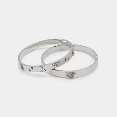 Aldo Belovved In Silver/clear Multi In Metallic