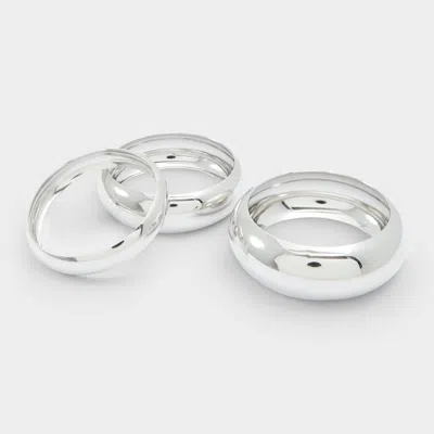 Aldo Bena In Silver In White
