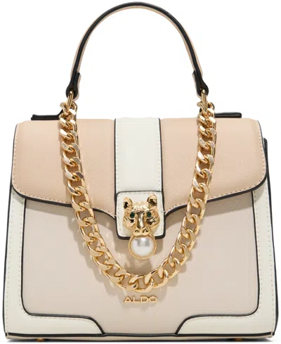 Aldo Bernius Top Handle Mini Handbag In Cream