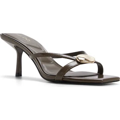 Aldo Berylyn Slide Sandal In Brown