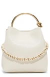Aldo Bienkaax Faux Leather Bucket Bag In White