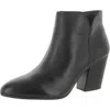 Aldo Blanka Womens Zipper Almond Toe Booties In Black