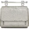 Aldo Bling Chic Top Handle Handbag In Silver