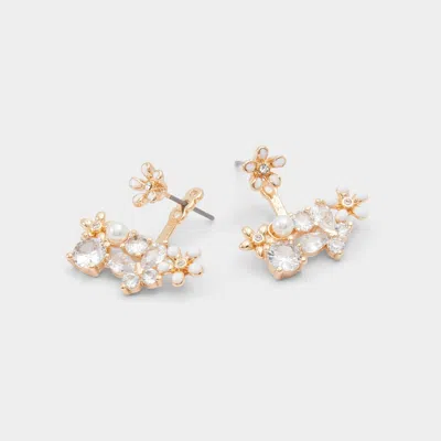 Aldo Blossome In Gold/clear Multi