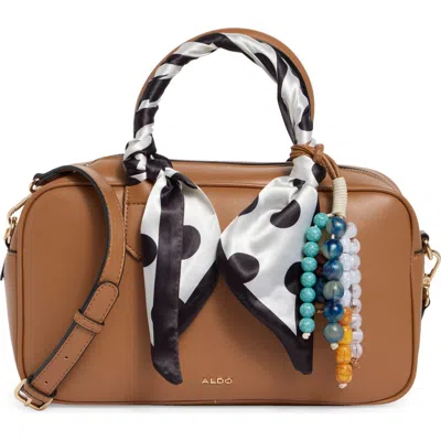 Aldo Bogdish Satchel Bag In Brown