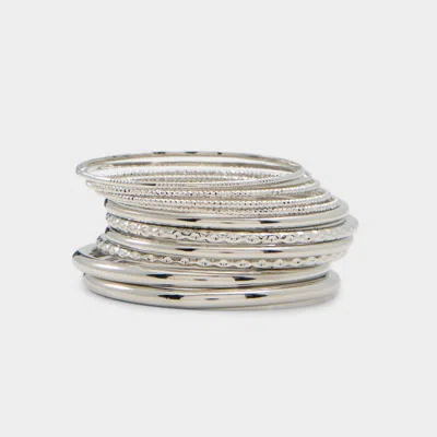 Aldo Bohogal In Silver In Metallic